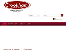 Tablet Screenshot of crookham.com